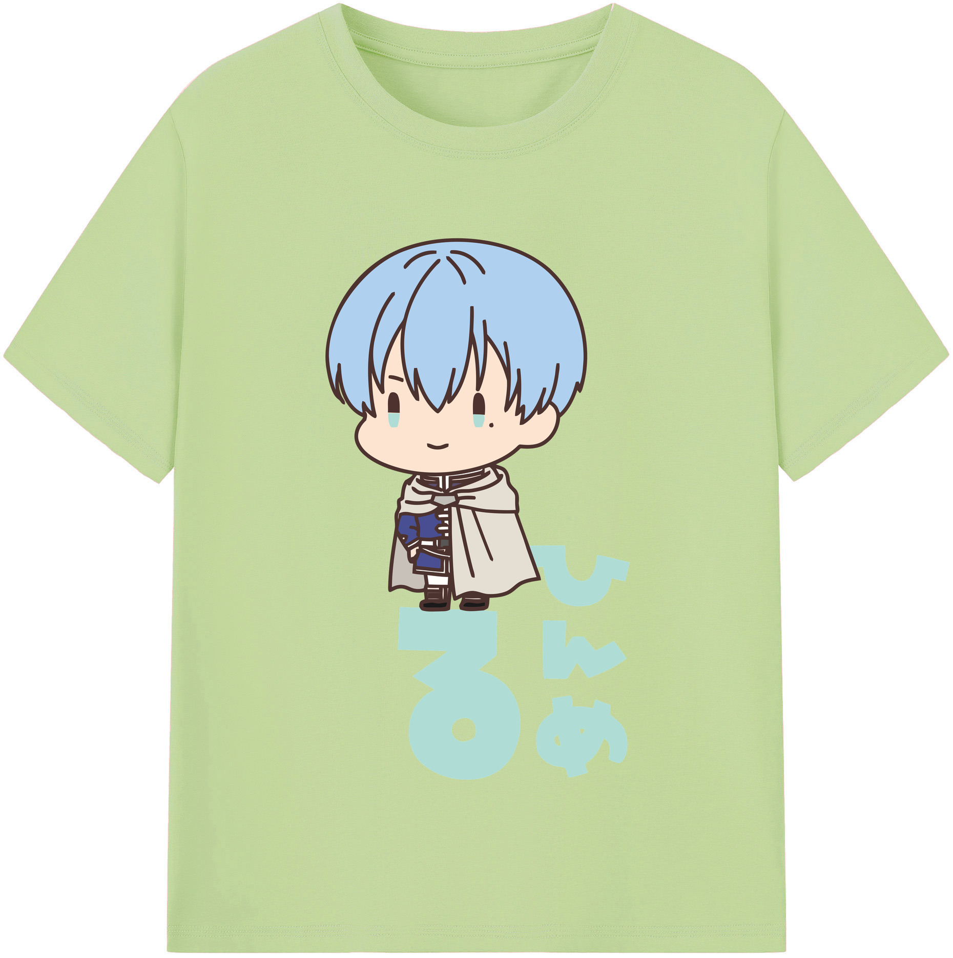（画像用） 葬送のフリーレン Frieren 綿100％半袖Tシャツ（フロントプリント）